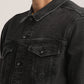 ERIC-MEN BLACK CLASSIC TRUCKER JACKET