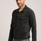 ERIC-MEN BLACK CLASSIC TRUCKER JACKET