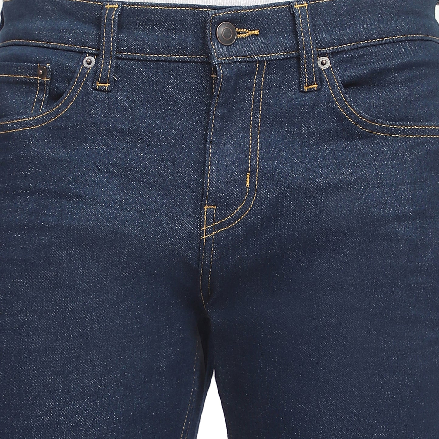 GEM-BLUE REGULAR FIT JEANS