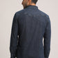 MERRICK-MEN DARK BLUE SLIM FIT SHIRT