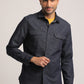 PAXTON-MEN DARK BLUE SLIM FIT SHIRT