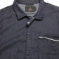 SIMON-MEN DARK BLUE SLIM FIT SHIRT