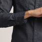 SIMON-MEN DARK BLUE SLIM FIT SHIRT