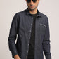 SIMON-MEN DARK BLUE SLIM FIT SHIRT