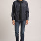 SIMON-MEN DARK BLUE SLIM FIT SHIRT