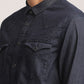 STEPHEN-MEN DARK BLUE SLIM FIT SHIRT