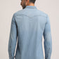 STEVEN-MEN LIGHT BLUE SLIM FIT SHIRT