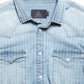 SYLA-MEN LIGHT BLUE SLIM FIT SHIRT