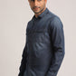 TATUM-MEN DARK BLUE SLIM FIT SHIRT