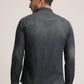 TERRANCE-MEN DARK BLUE SLIM FIT SHIRT