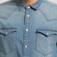 TIMOTHY-MEN LIGHT BLUE SLIM FIT SHIRT