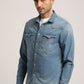 TIMOTHY-MEN LIGHT BLUE SLIM FIT SHIRT