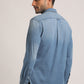 TITAN-MEN LIGHT BLUE SLIM FIT SHIRT