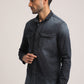 TITUS-MEN DARK BLUE SLIM FIT SHIRT