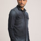 TITUS-MEN DARK BLUE SLIM FIT SHIRT