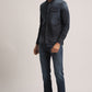 TITUS-MEN DARK BLUE SLIM FIT SHIRT