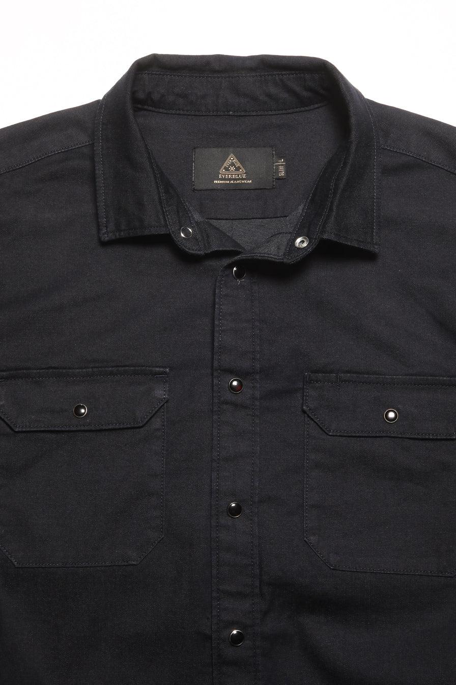 TRACE-MEN DARK BLUE SLIM FIT SHIRT