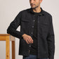 TRACE-MEN DARK BLUE SLIM FIT SHIRT