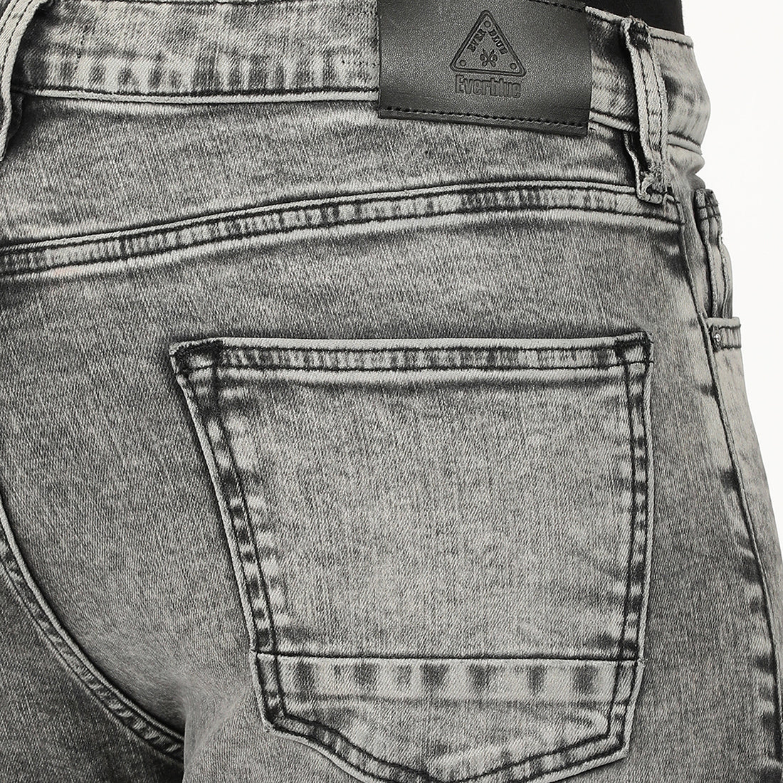 AUGUSTO-Grey Regular Fit Jeans