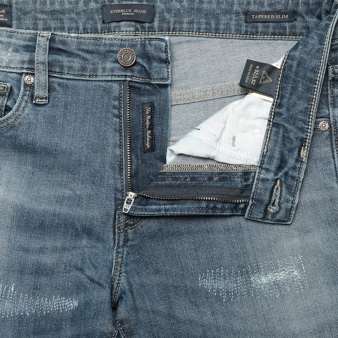 Cosimo-Blue Regular Fit Jeans