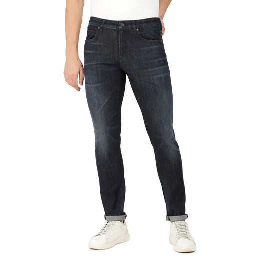 Camillo-Blue Tapered Slim Jeans