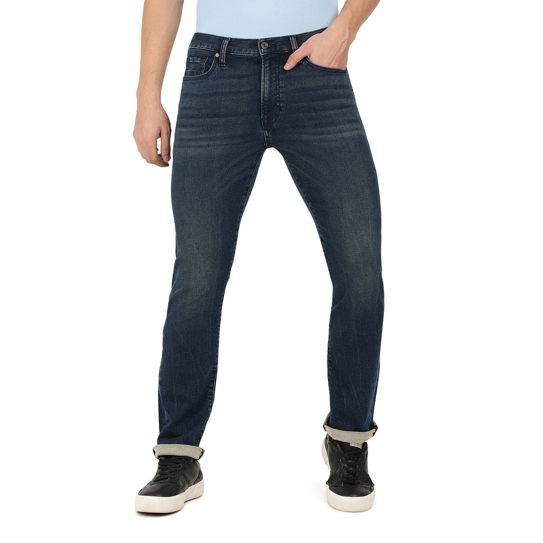 Bruno-Blue Regular Fit Jeans