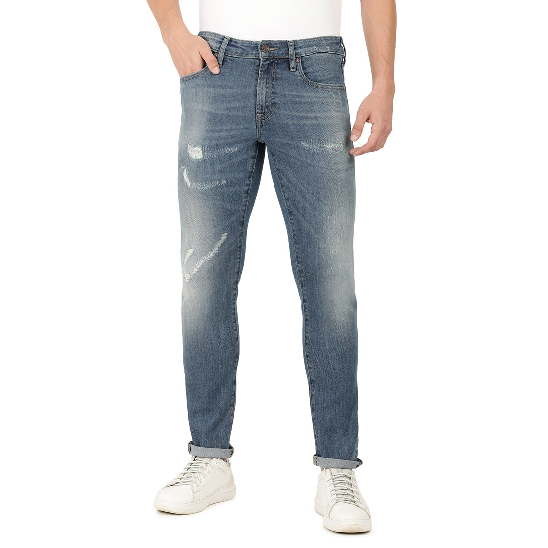 Cosimo-Blue Regular Fit Jeans