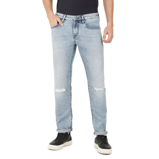 FERDINANDO-Blue Regular Fit Jeans