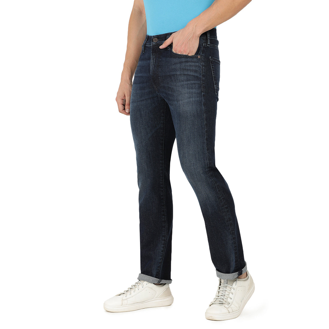 Alessio-Blue Regular Fit Jeans