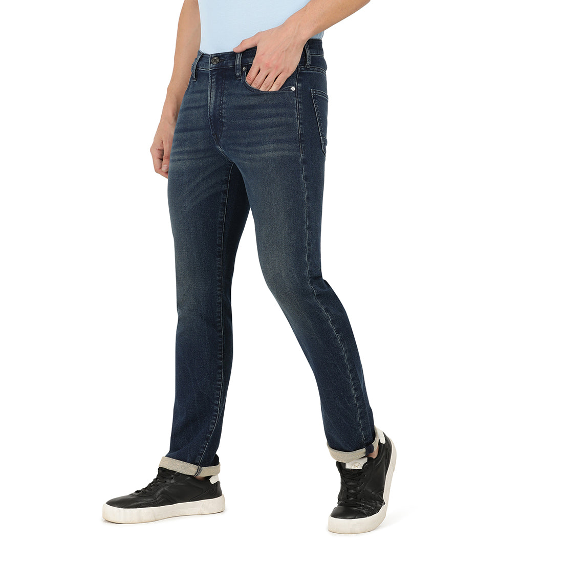 Bruno-Blue Regular Fit Jeans