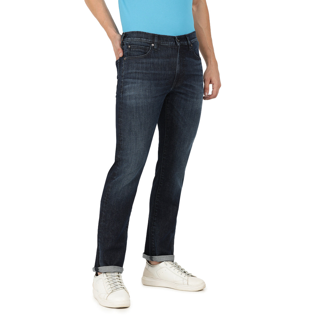 Alessio-Blue Regular Fit Jeans