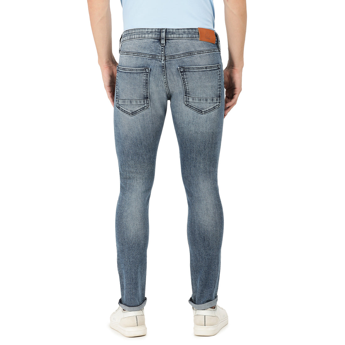 Corrado-Blue Tapered Slim Jeans