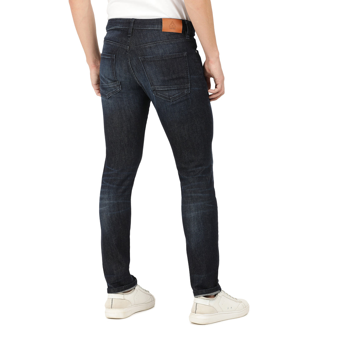 Camillo-Blue Tapered Slim Jeans