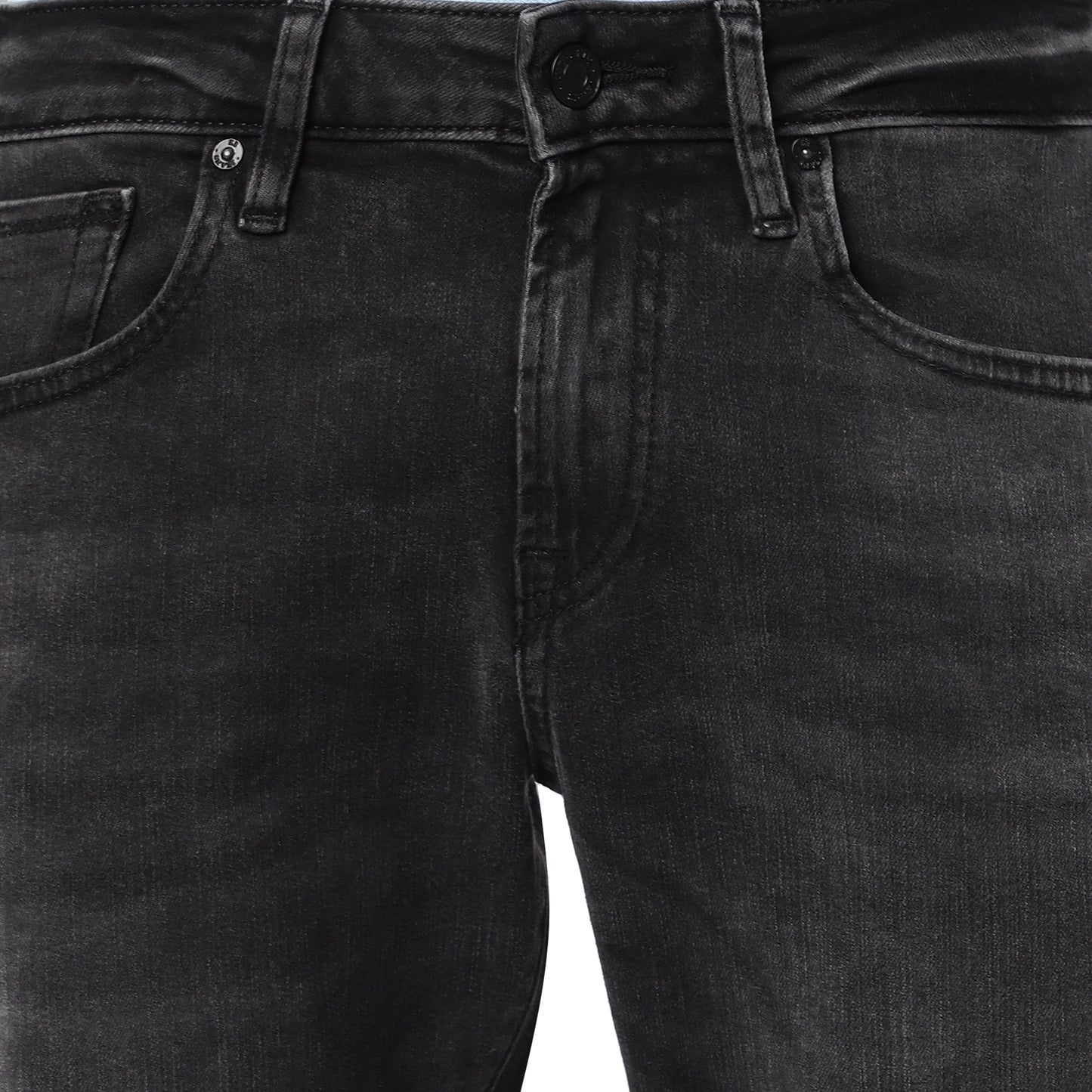 CASILLAS-Black Comfort Slim Jeans