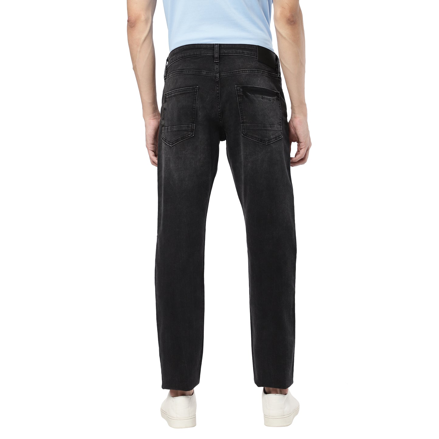 CASILLAS-Black Comfort Slim Jeans