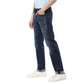 CAZORLA-Dark Blue Regular Fit Jeans