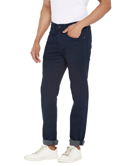 CRISTIANO-Blue Tapered Slim Jeans