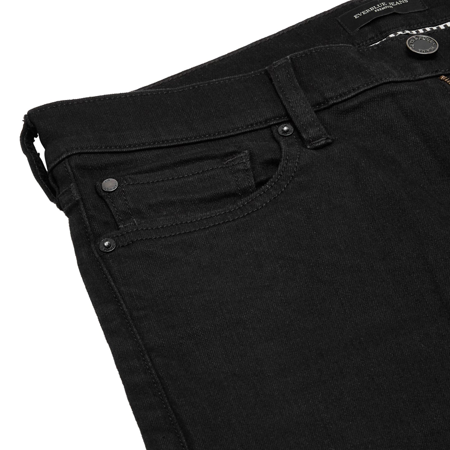 DAVIES-Black Regular Fit Jeans