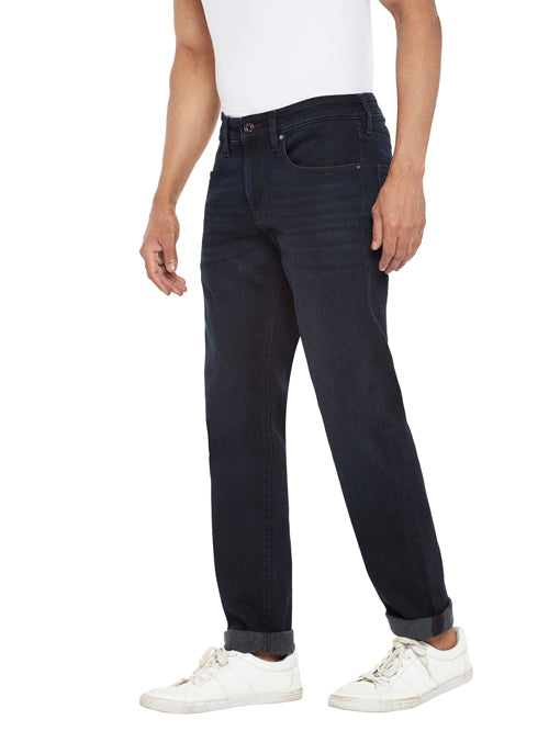 EDERSON-Blue Tapered Slim Jeans