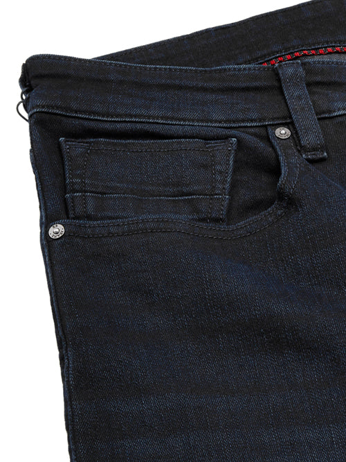 EDERSON-Blue Tapered Slim Jeans