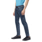 FALCAO-Blue Tapered Slim Jeans