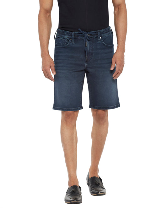 HAALAND-Dark Blue Shorts