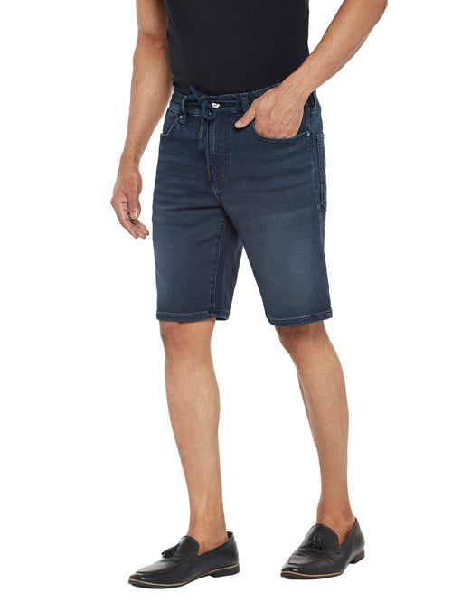 HAALAND-Dark Blue Shorts