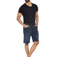 HAALAND-Dark Blue Shorts