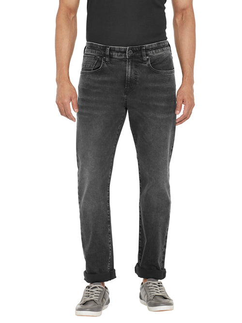 JADON-Black Regular Fit Jeans