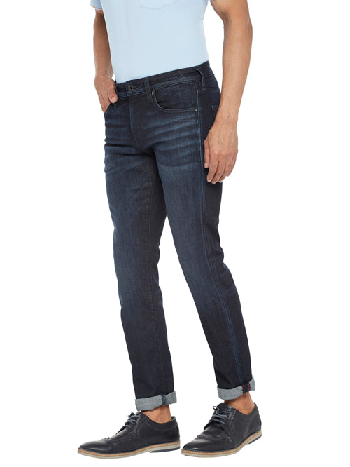 KEVIN-Blue Regular Fit Jeans