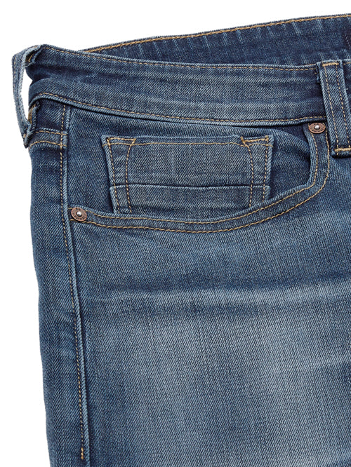 MANUEL-Blue Tapered Slim Jeans