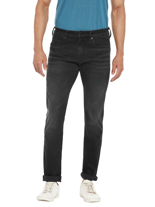 MARCEL-Black Regular Fit Jeans