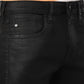 ROBBEN-Black Tapered Slim Jeans