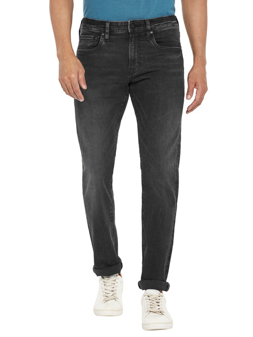 SILVA-Black Comfort Slim Jeans